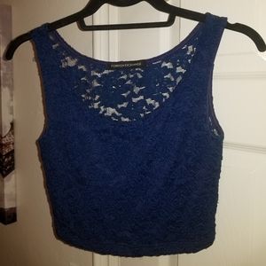 Foreign Exchange - Lace Crop Top